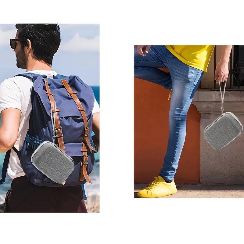 Portable Nebulizer Case Waterproof Respirator Case Medicine Bag Respirator Pouch Portable Carrying Case Medicine Pouch