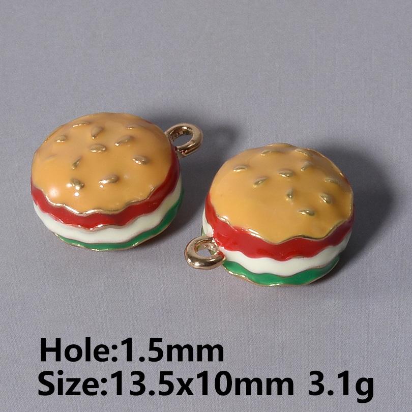 5/15pcs/Lot Cute Girl Pendant Enamel Cherry Rabbit Star Charms For Jewelry Making Supplies 3D Charm In Bulk DIY Earring Keychain