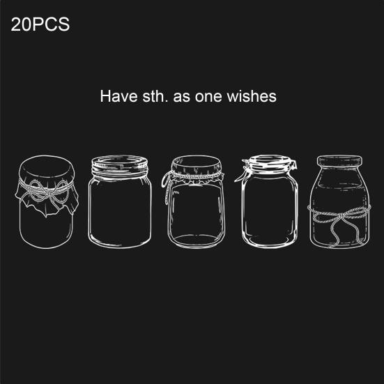 Transparent Dried Flower Bookmarks DIY Pressed Flowers Bookmark Making Kit Clear Wishing Bottle