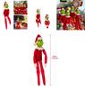 Decorações de Boneco Grinch de Natal Macias Confortáveis E Perfeitas Como Enfeites e Presentes de Feriado
