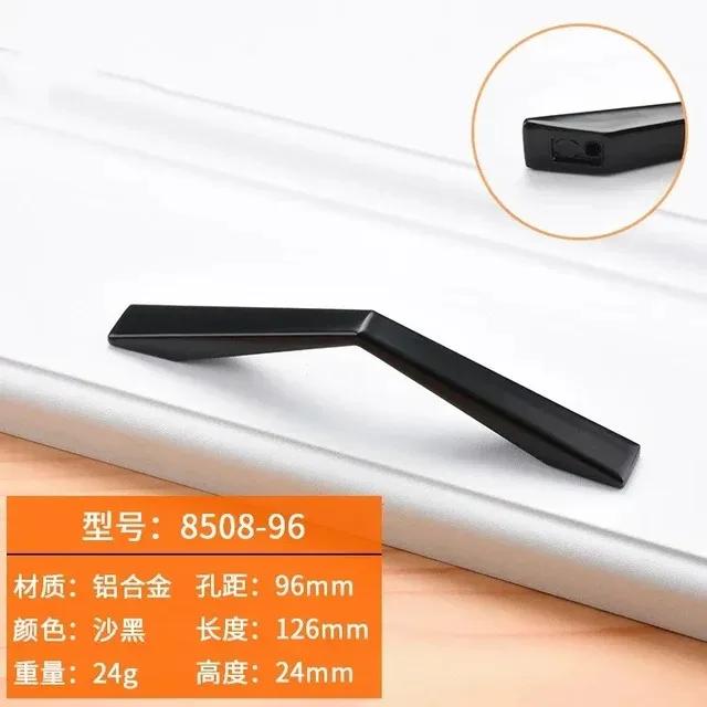 Schwarze Griffe Möbel Schrankknöpfe Muebles Griffe Küchenschubladenknöpfe Schrankgriffe Schrankknöpfe