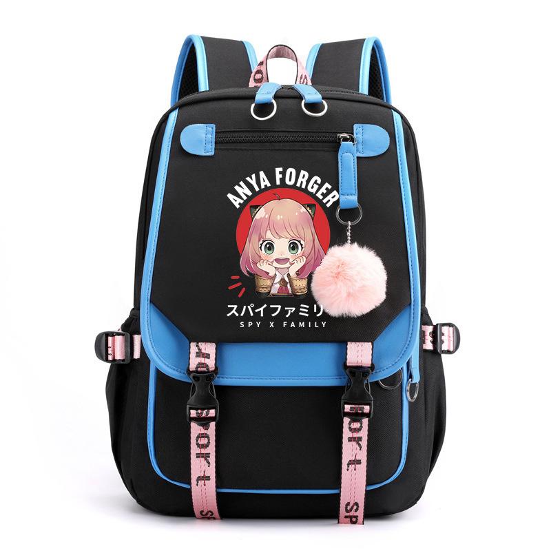 Spy Play House Backpack Casual Versatile Large Capacity Junior High School Student School Bag