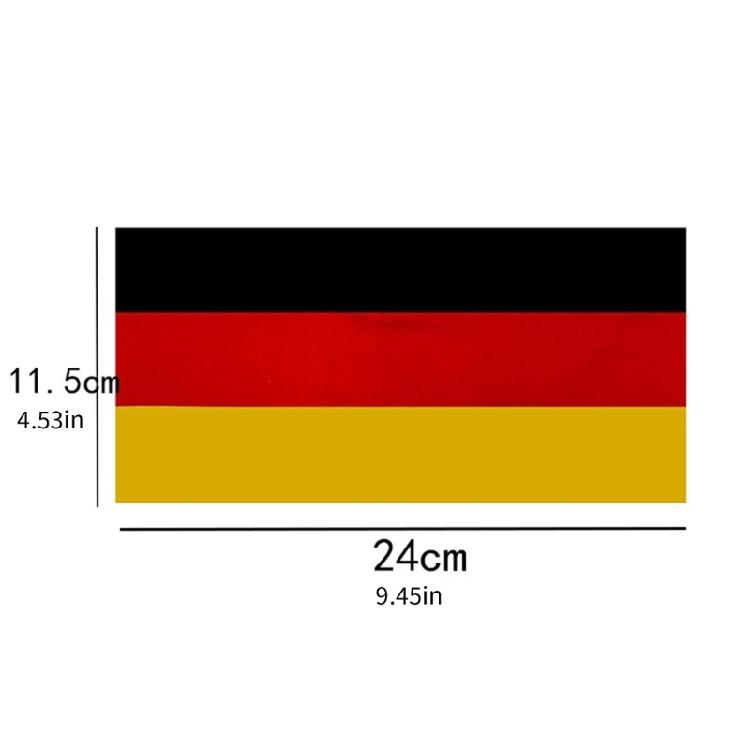 4er-Pack Fußball-Nationalflaggen-Bandanas Kopftuch Sport-Kopfband für Fans Kostümzubehör