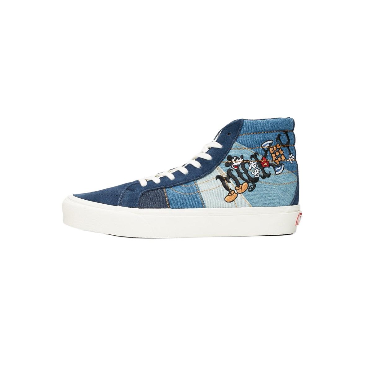 

Vans Vault X Disney X Taka Hayashi SK8 Hi Lx Blue Sneakers VN0A3WNDRNR1 39