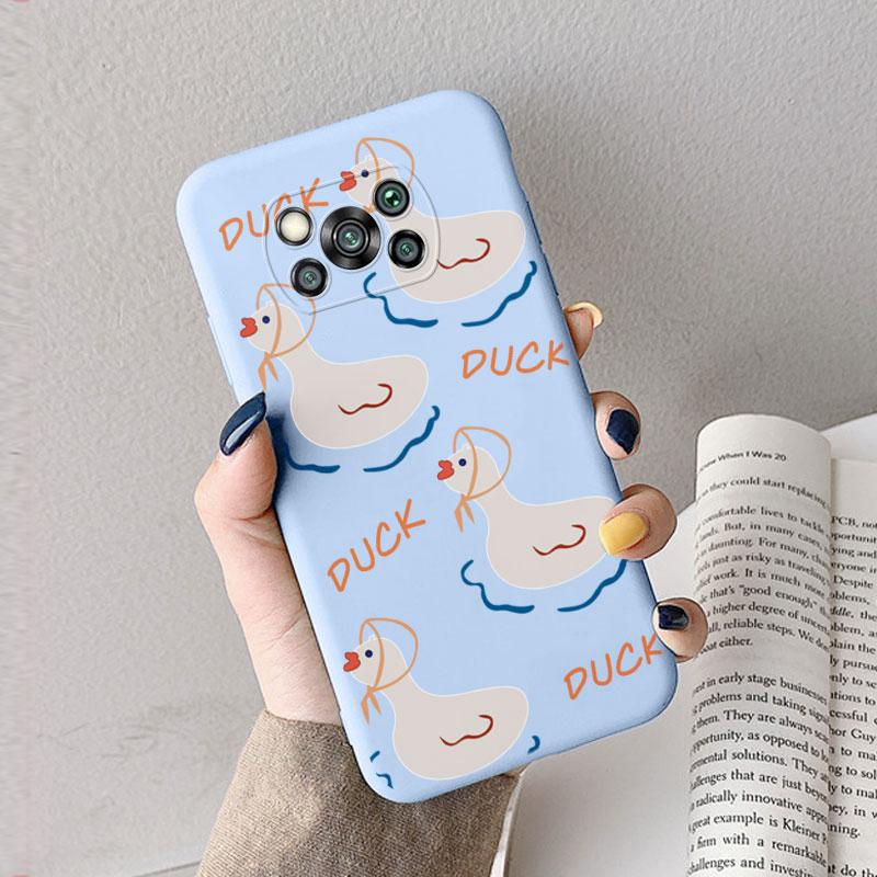 Case For Poco X3 Pro Pocox3 X 3 NFC Cute Heart Flower Back Cover Soft Silicone Matte Protective Funda For Xiaomi Poco X3 Pro Bag