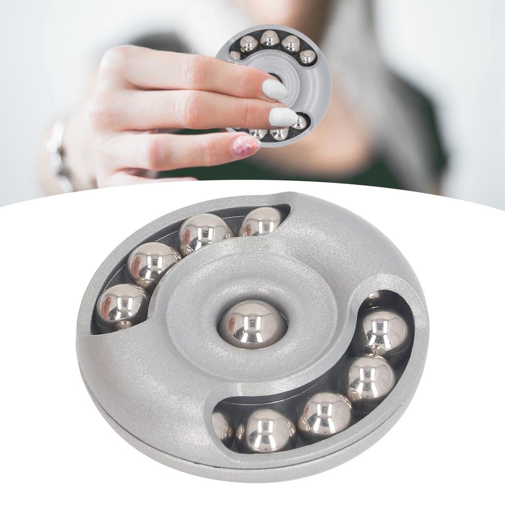 Click Slider Metal Round Shape Anxiety Stress Relief Slider Sensory Toy for School Home