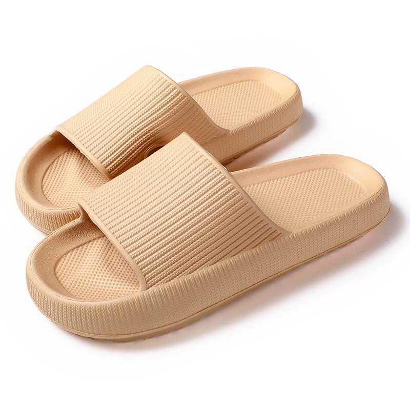 

Модные мужские тапочки 20243 Новое поступление Мужские тапочки на платформе Пляжные сандалии Eva Soft Sole для отдыха в помещении Ванная комната Нескользящая обувь 44-45 хаки