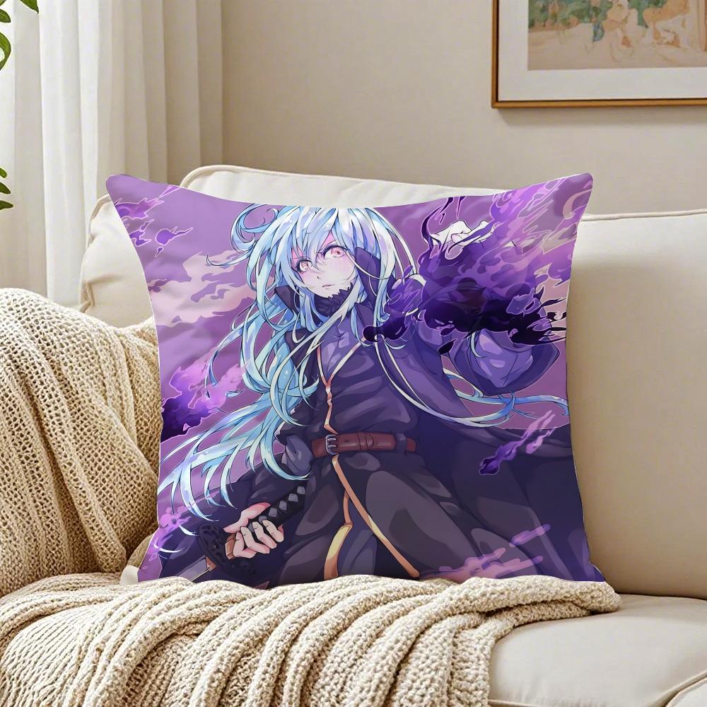 Anime That Time I Got Reincarnated as a Slime Kissenbezug Kissenhülle Milbenschutz Wohnzimmer Sofa Dekor Kissen Zimmer