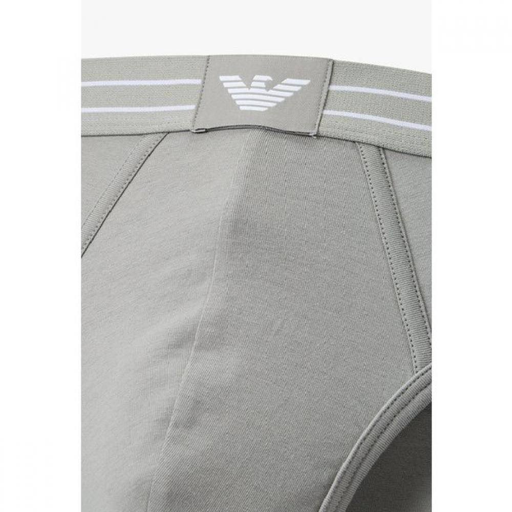 Emporio Armani Men S Stripe Banding Cotton Brief  0816111052 