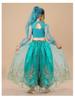 Costum de dans popular Prințesa Jasmine 2025 pentru copii mici - Set exotic stil Dunhuang pentru spectacol pe scenă