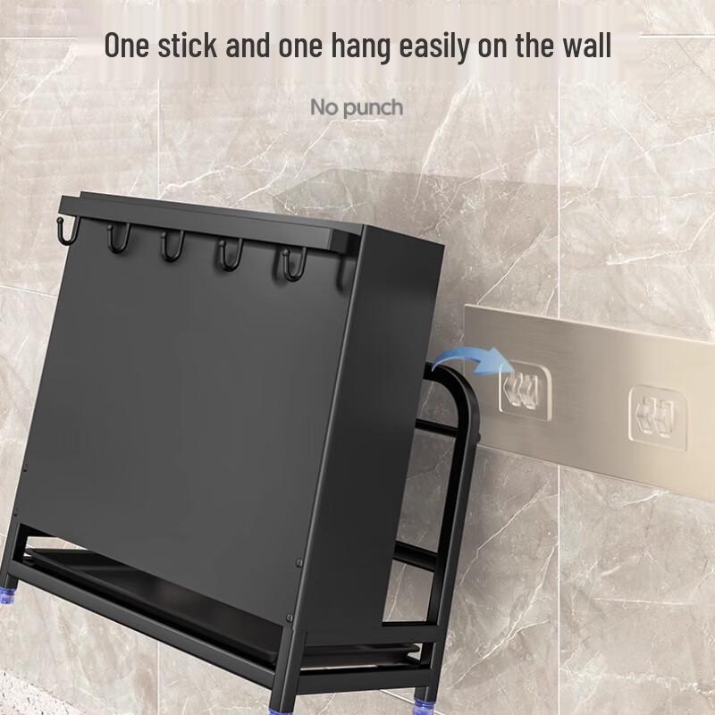 Stainless Steel Kitchen Knife & Chopstick Holder