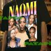 Naomi Ackie Retro Graphic Tee: Unisex Cotton Shirt