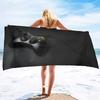 Gamepad Teens Boys Beach Towel,Modern Abstract Sandless Gamer Gaming Microfiber  Towel, Extra Large Adult  Towel