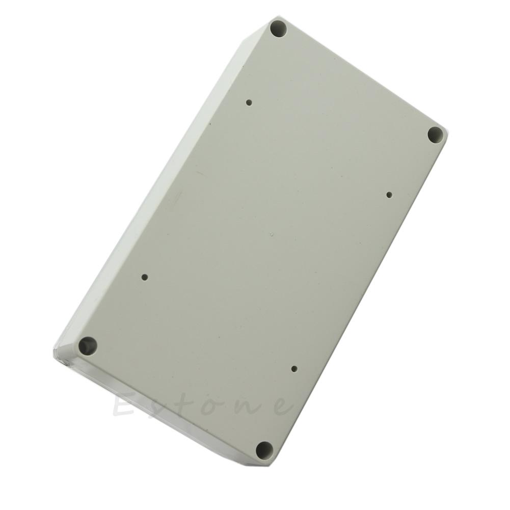 Plastic Junction Box for w/Clear Cover Electronic Project Instrument for Case DIY Preventive Box Power Enclosure Wear-re