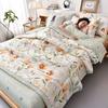Couette Ummer Breeze - Rembourrage en microfibre doux et agréable pour la peau, thème spatial, lavable en machine, légère, toutes saisons, fine, motif à carreaux - Pièce unique