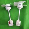 Three-Plug Energy-Saving Silent Fan for Kitchen & Bathroom