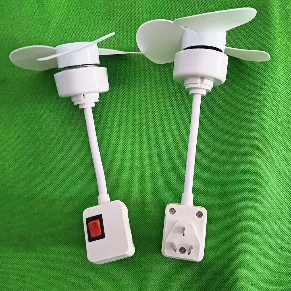Three-Plug Energy-Saving Silent Fan for Kitchen & Bathroom