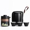 Lainuo Coarse Pottery Portable Tea Set