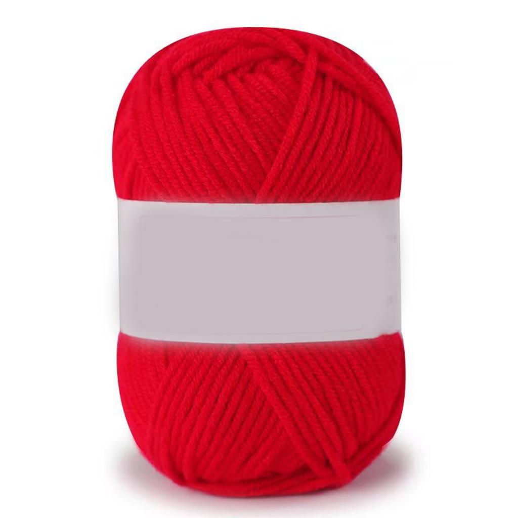 Vibrant Skein Yarn Colorful Yarn for Knitting and Crochet Projects for Handmade Enthusiasts Solid Color Yarn