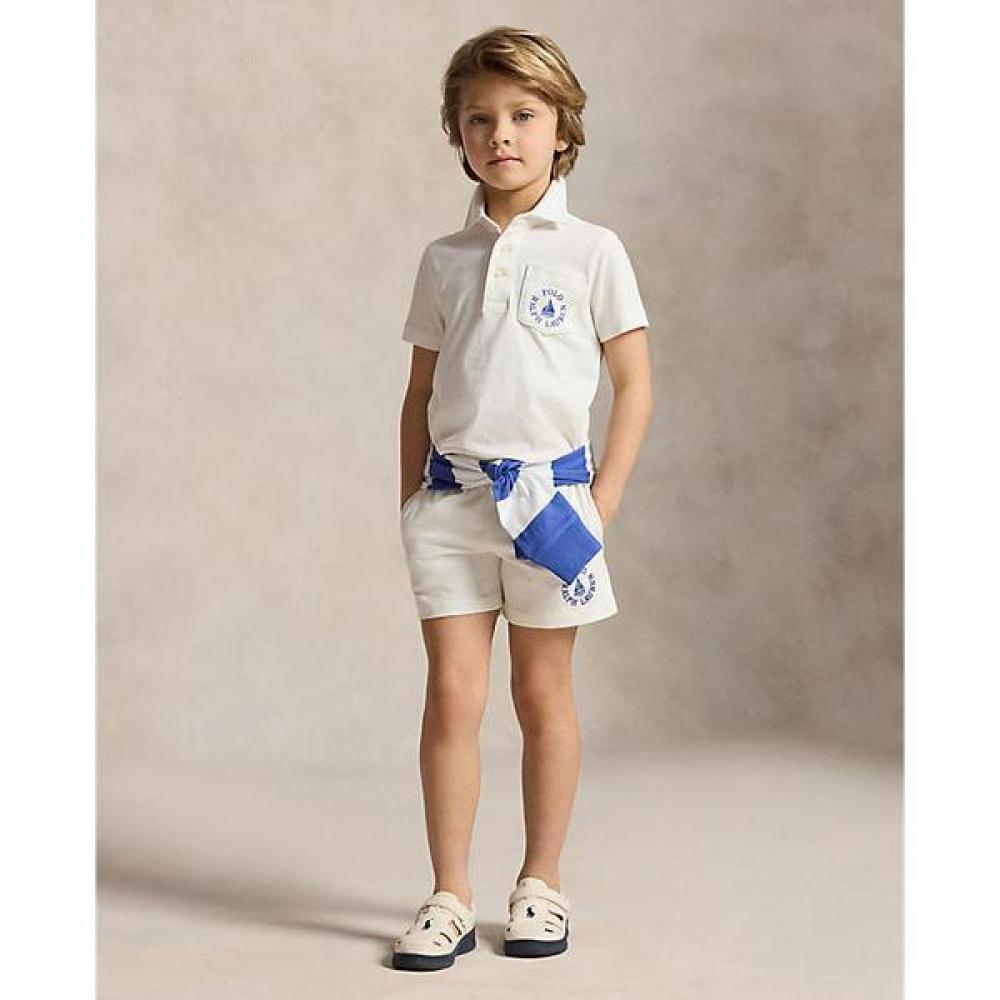 Polo Ralph Lauren Boys Logo Cotton Jersey Short 2 7 Years  Cwposhobbq20207100 2