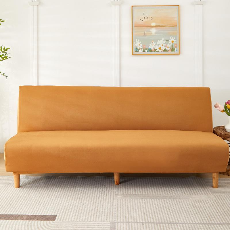 Breathable Sofa Bed Cover Without Armrestastic Couch Bed Cover Washable Anti Scratch Sofa Protector For Cat For Living Room