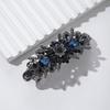 1pc Alloy Rhinestone Hair Clip, Evening Updo Hair Accessory, Gift