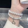 Luxury Pearl Band for Apple Watch Series Ultra 9 8 7 6 5 4 3 Se Watch Bracelet Pendant for IWatch Ultra/2 41 45mm 38mm 42mm 40mm 44mm 49mm Accessories