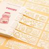 4pcs/set Copying Stencils Hollowed Drawing Templates Drawing Stencil Set  Scrapbooking