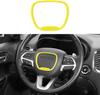 Central Control Steering Button Frame Trim Car Interior Decoration Fit for Dodge Challenger Durango Charger 2015-2025 Interior Accessories,Black