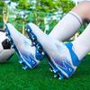 2024 Herren Fußballschuhe Große Größe Ultraleichte Fußballschuhe Jungen Sneakers Rutschfeste AG/TF Fußballschuhe Stiefeletten Unisex