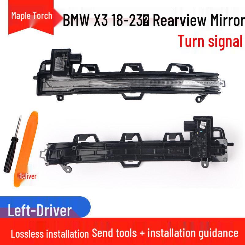 BMW X1 X3 X5 Rearview Mirror Turn Signal for 3, 5, & 7 Series
