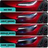 for Tesla Model 3 2024 2025 2026 Headlights Smoke Tint PPF 70% VLT Smokey Headlamp Film Paint Protection Custom Fit Anti Scratch Self Healing Guard