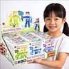 Children'S Tide Play Diy Match Doll Play Pixel Building Blocks Toy Video Game City Training Class Points Exchange Gifts
