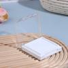 1Pc Double Layer Press On Nail Tips Box Blue/White/Transparent Nail Storage Display Case For Personal & Salon Use