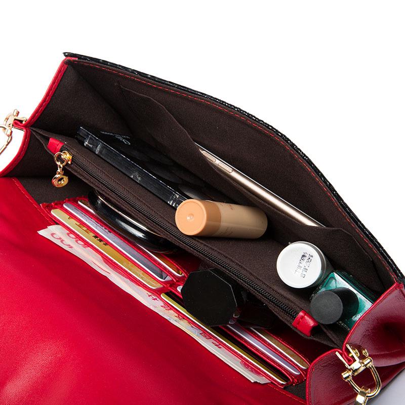 2025 Women's Genuine Leather Clutch: Fashionable Large Capacity Crossbody Handbag