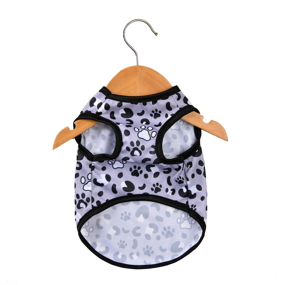 Summer Cat Clothes Leopard Print Pet Vest For Small Cats Dog Mesh Breathable Puppy Kitten T-shirt Outfits French Bulldog Schnauzer Clothing