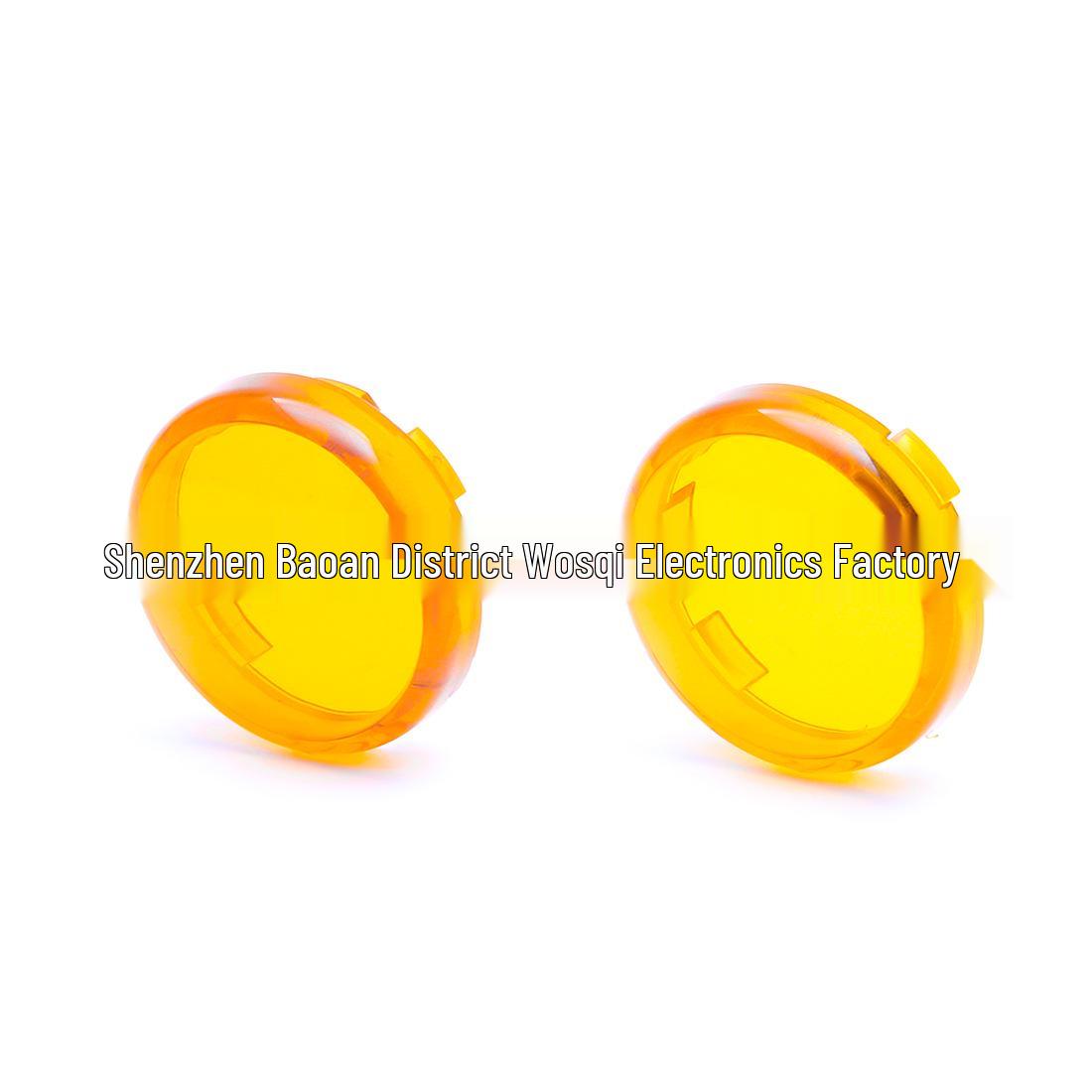 

Multicolor Turn Signal Lens Cover for Harley 883 XL1200, Road King, Fat Boy Motorcycles жёлтый