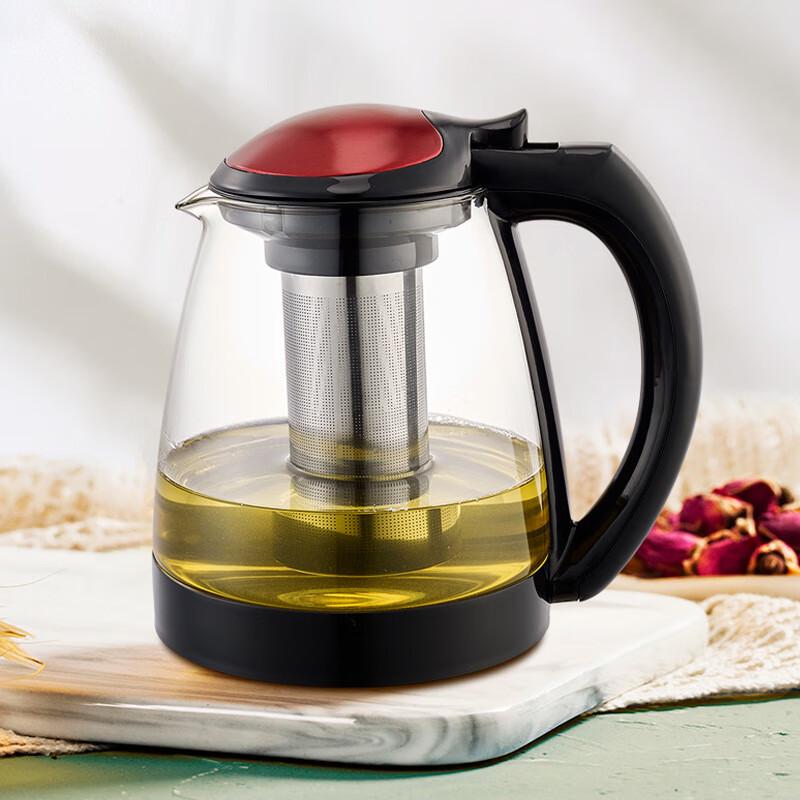 

ZISIZ Glass Brewing Teapot Set with Filter
