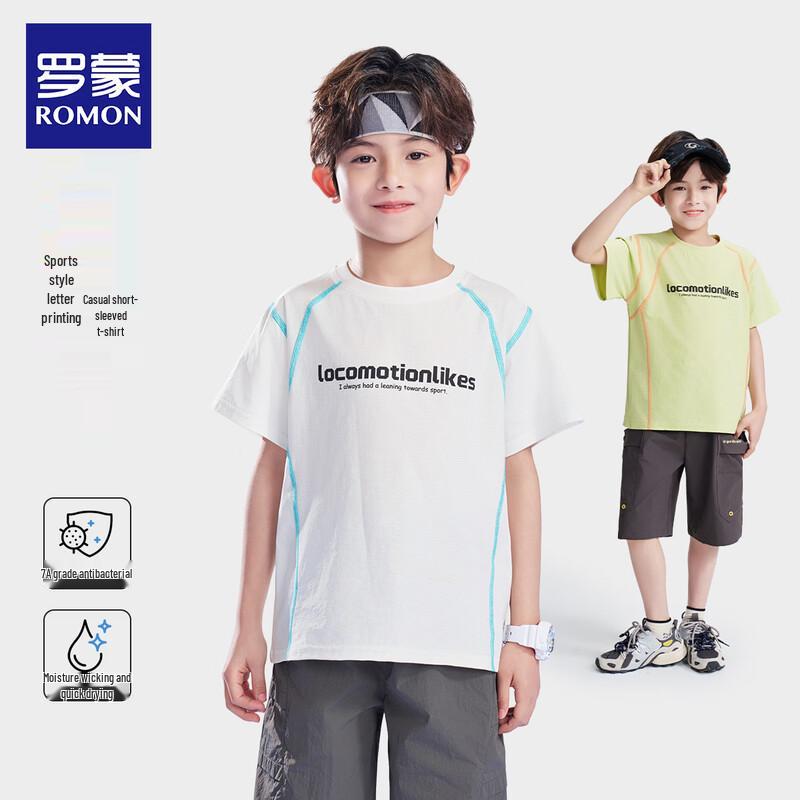 Romon Boys  Quick-Dry Short Sleeve T-Shirt 150