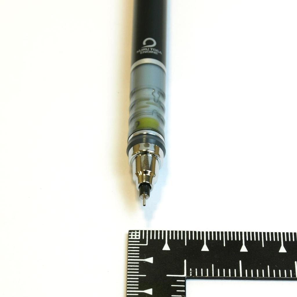 Mitsubishi Pencil Mechanical Pencil Kurutoga Automatic Lead Rotation Mechanism Black 0.3 M34501P.24