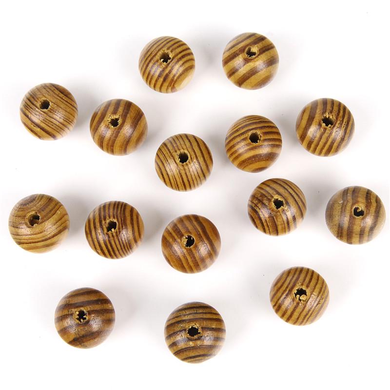 

Круглые деревянные свободные бусины-разделители, ювелирные изделия, браслеты своими руками, поделки 12mm(50pcs)