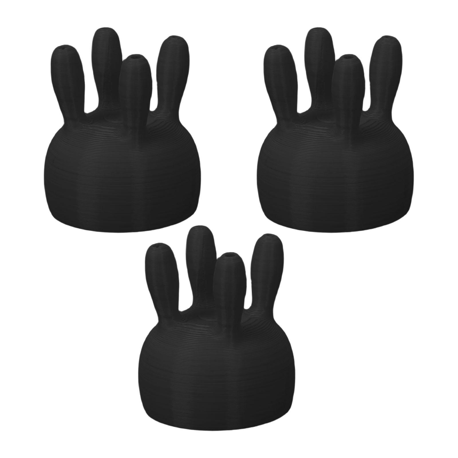 

Cow Udder Milk Carton Cap Set Of 3 Funny And Practical Leak Proof Design For Effortless Milk Serving чорний