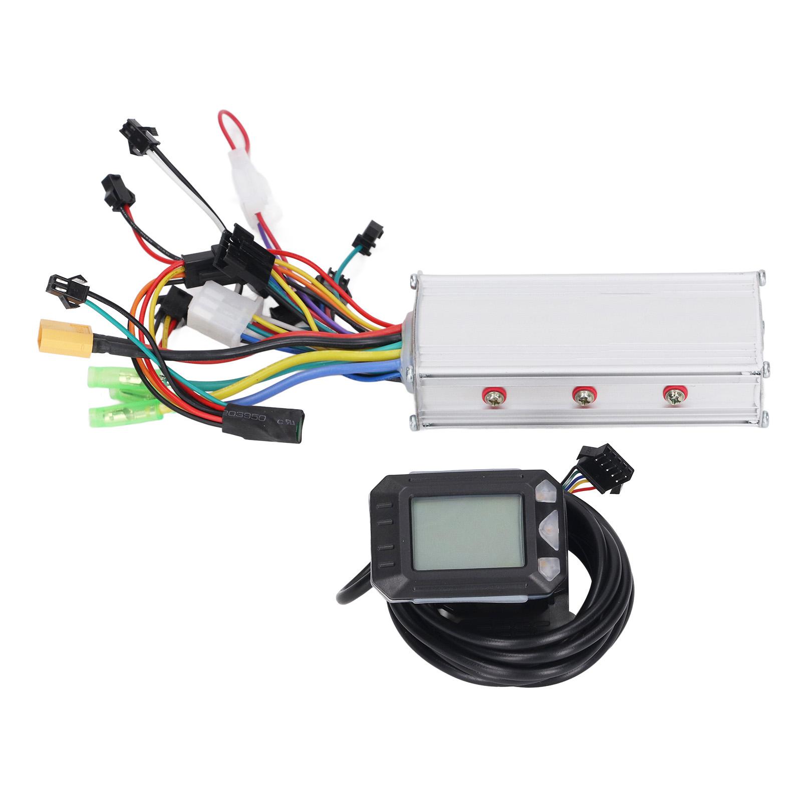 Brushless Controller Kit 36V 48V 500W Electric Motor Controller LCD Display Kit for Electric Scooter Electric Bike