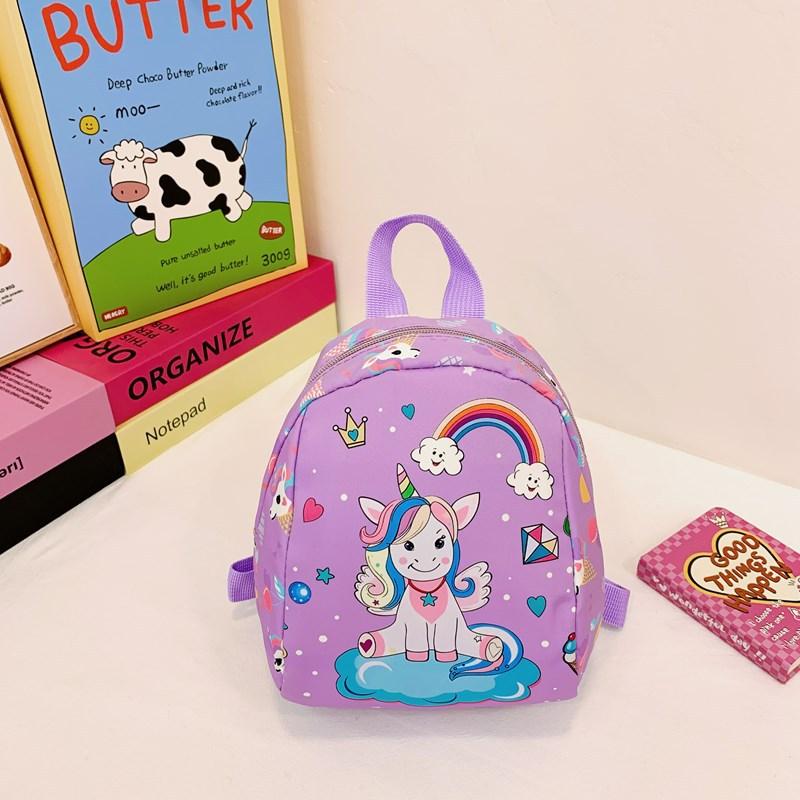 Tide Print Girl Small Backpack Children S Small Schoolbag Cartoon Cute Princess Baby Travel Bag