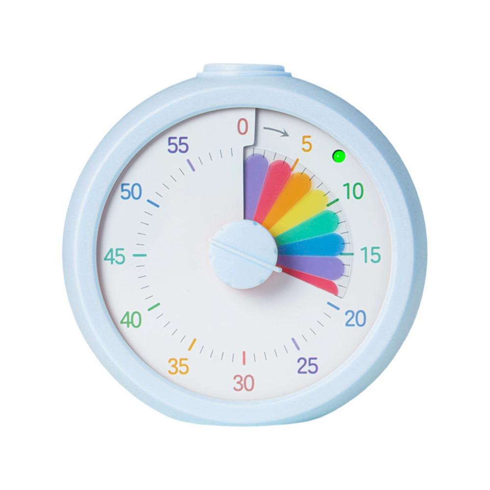 Rainbow Display Countdown Timer Clock Multifunctional Kitchen Timer Visual Timer  Study Tool