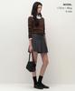 MUSINSA STANDARD WOMAN Women'S Wide Ribbed Slim Off-Shoulder Knit [Brown]