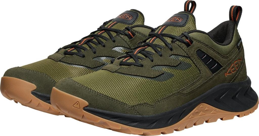 Keen Hightrail Waterproof Hiking Shoe Wintermoss Gold Flame