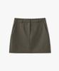 Suare Woman Wool Mini Skirt - 3 Colors