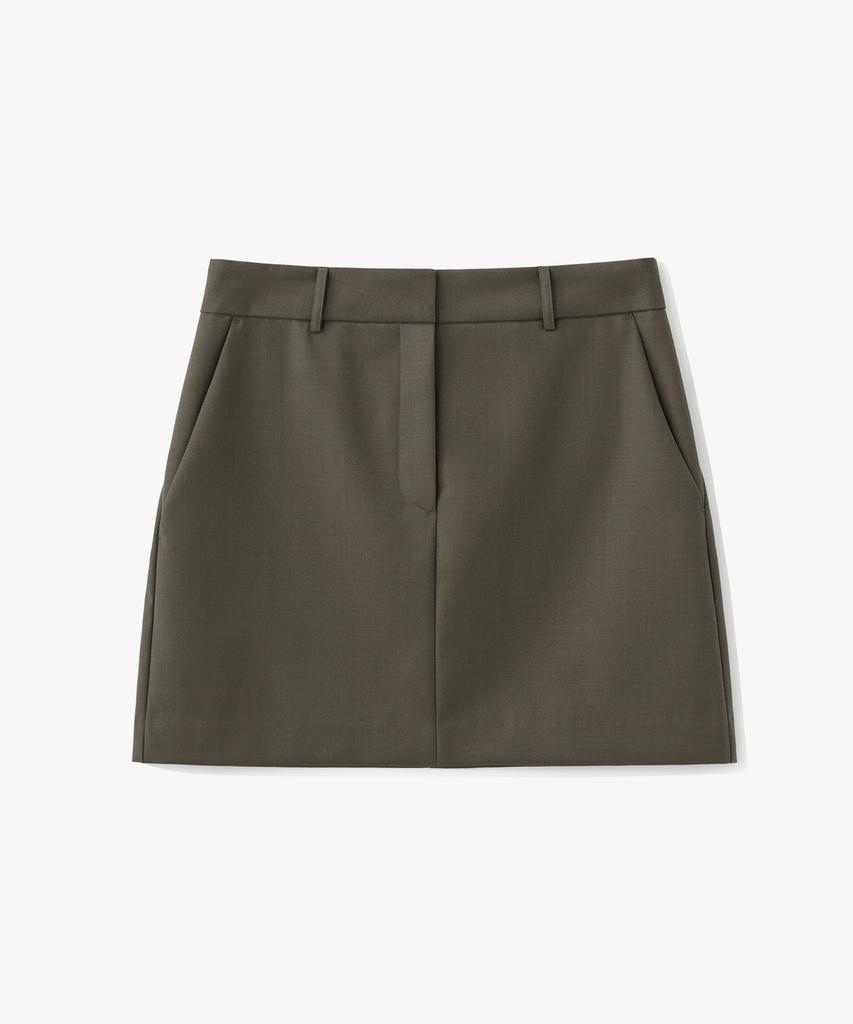 Suare Woman Wool Mini Skirt - 3 Colors