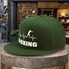 PC BOXING Print Baseballkappe für Verstellbare Snapback Flachschirmmütze mit BOXING-Thema Leicht Geeignet für Golf Reisen